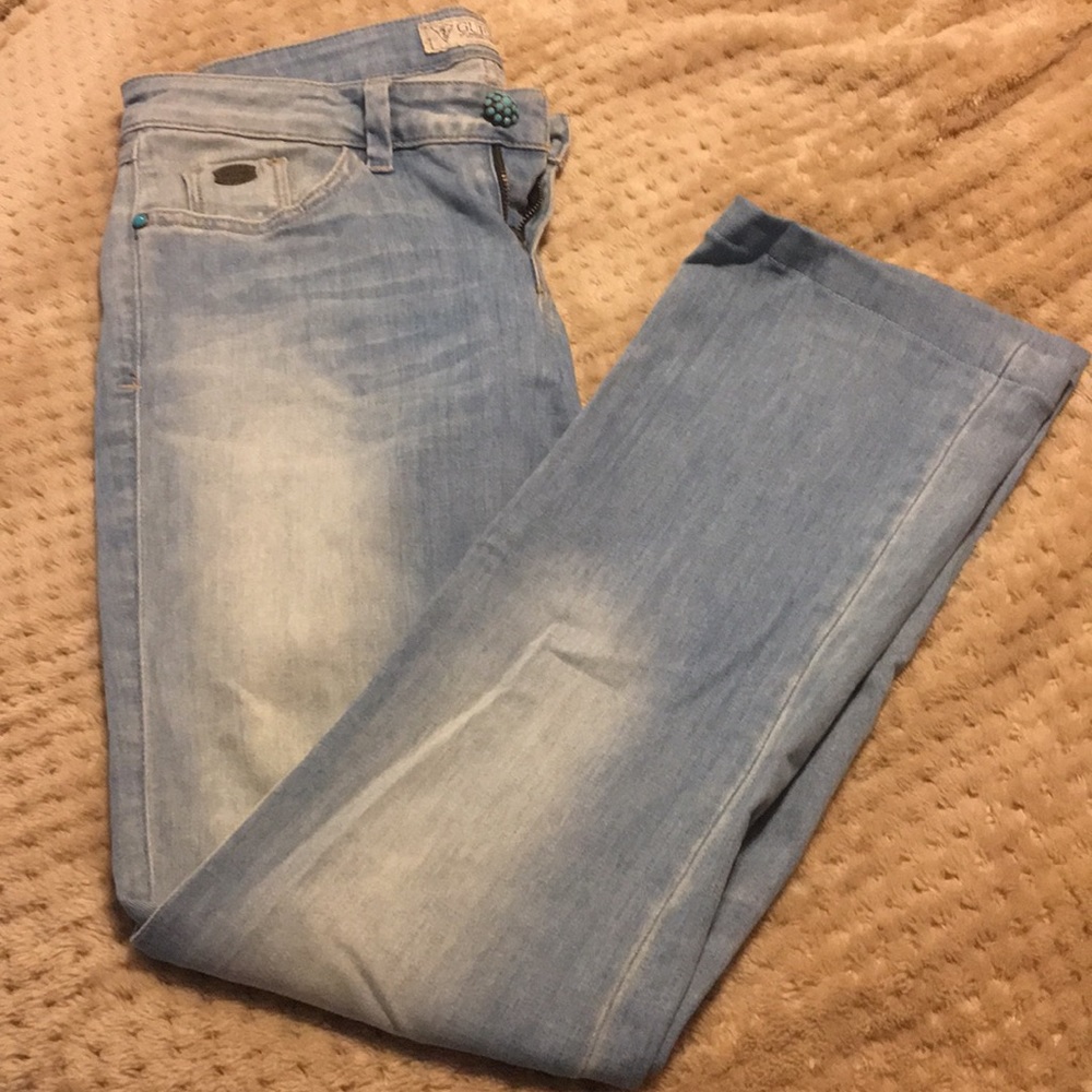 GUESS Brittney Boot Light Wash Jeans